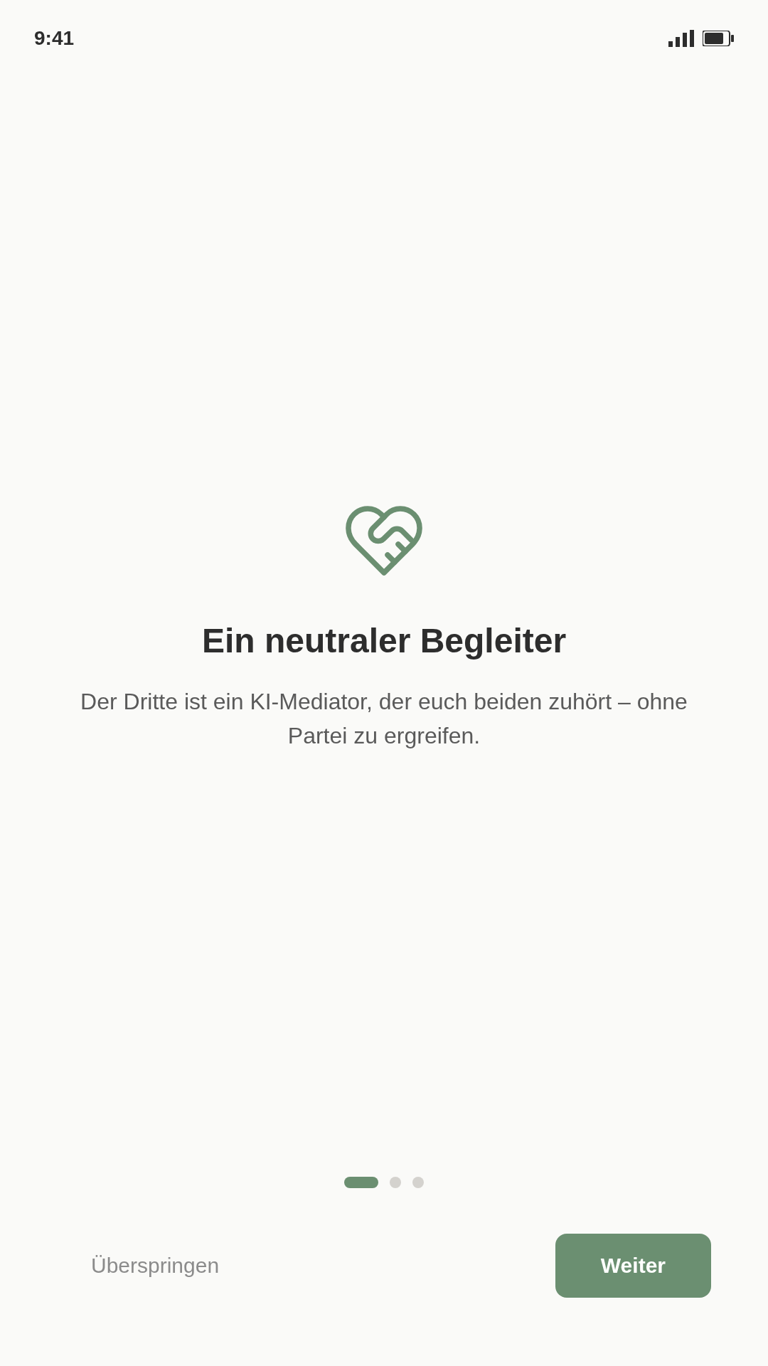 Der Dritte Onboarding Screen